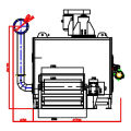 Máquina de cinto de alta temperatura